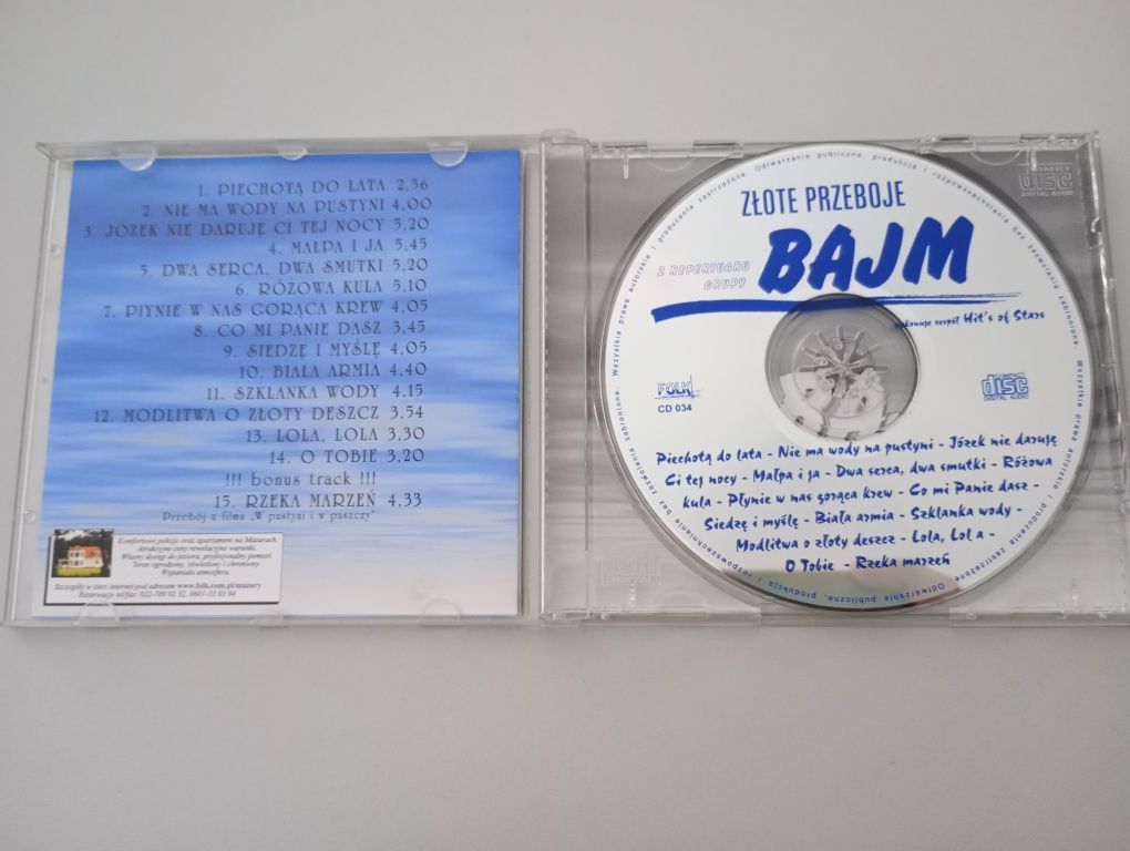 Bajm złote przeboje CD
