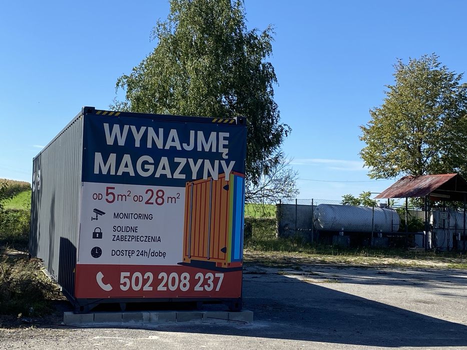 Magazyny samoobsługowe do wynajęcia | Monitoring 24/7 | od 200 zł/m-c