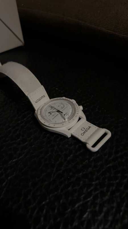 Moonphase Snoopy white -SO33W700