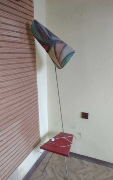 Lampa stojąca prl oryginał lata 60 vintage