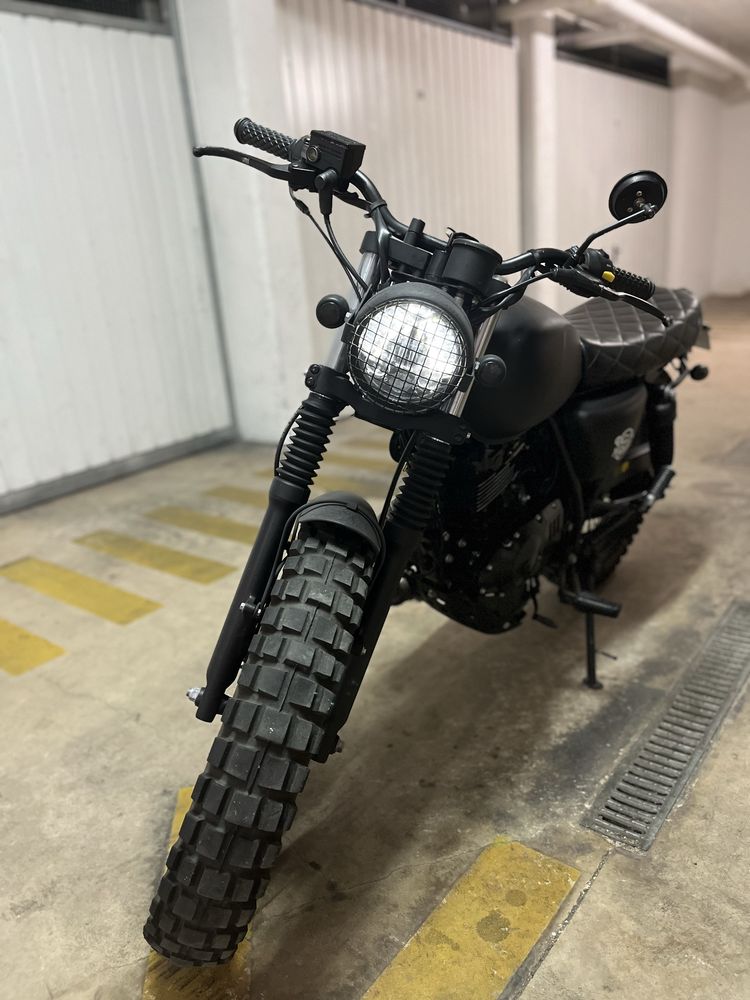 Mota Mutt Fat sabbath 125cc 14k km - Garagem
