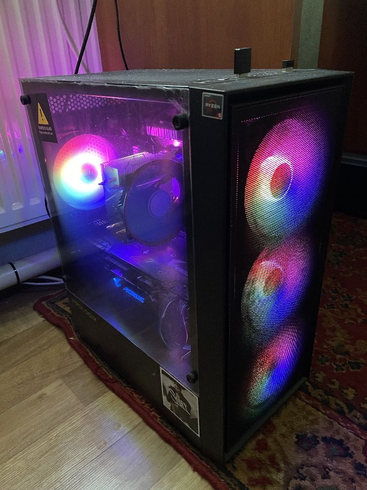 Продам Комп'ютер Rayzen 5 3600+1080 8gb