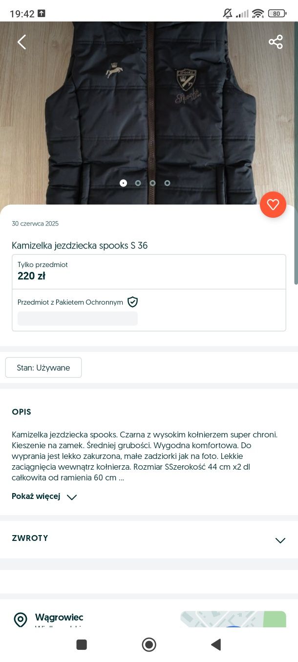 Kamizelka spooks S