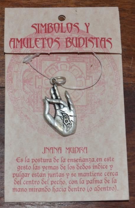 Símbolo Budista Prithvi Mudra - Pendente para Colar