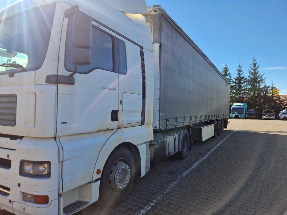 MAN  TGA18.440, 2007r  Naczepa