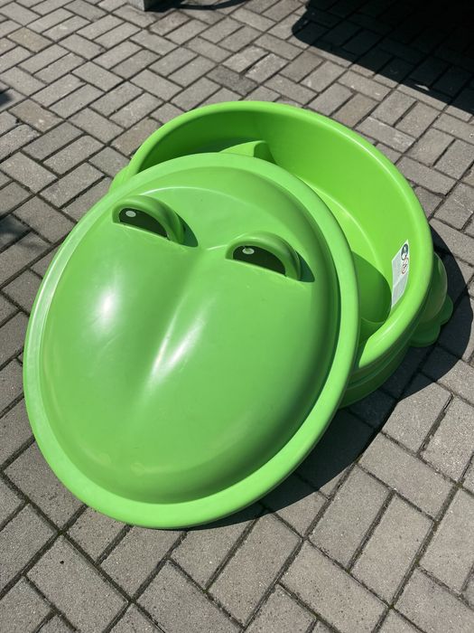 Piaskownica ogrodowa dla dzieci basen zamykany żaba Paradiso