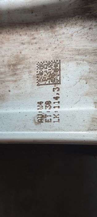 16" 6.5J 5x112 felgi aluminiowe RC