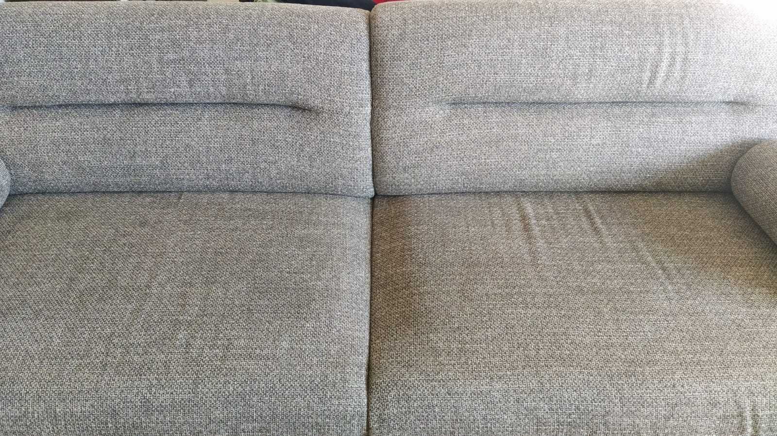Sofá IKEA modelo Langaryd 3 lugares cinzento escuro - desmontado