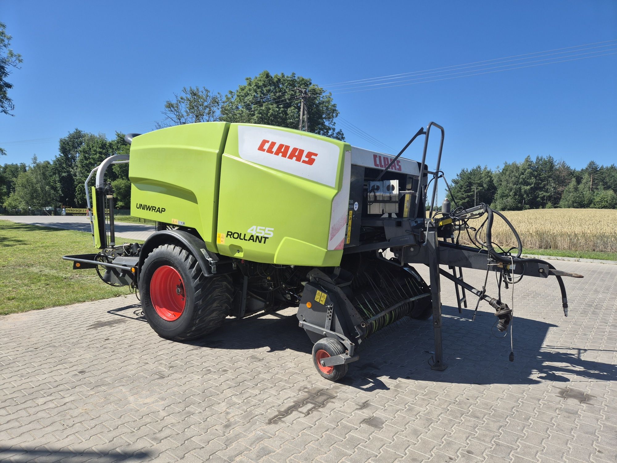 Prasa, praso owijarka Claas Rollant 455 rok 2010 , krone , mchale