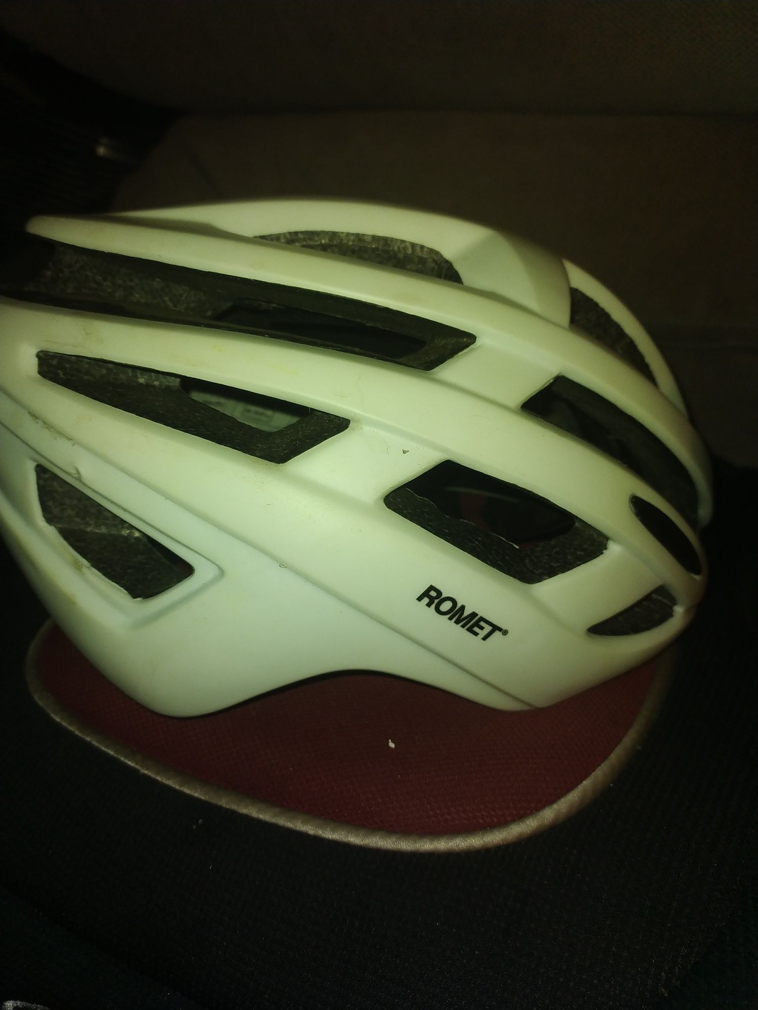 Kask ROMET biały