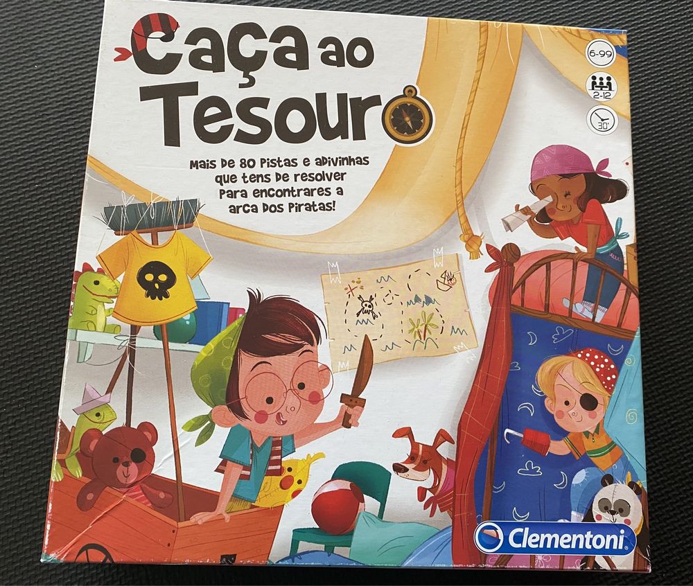 Jogo caça ao tesouro clementoni