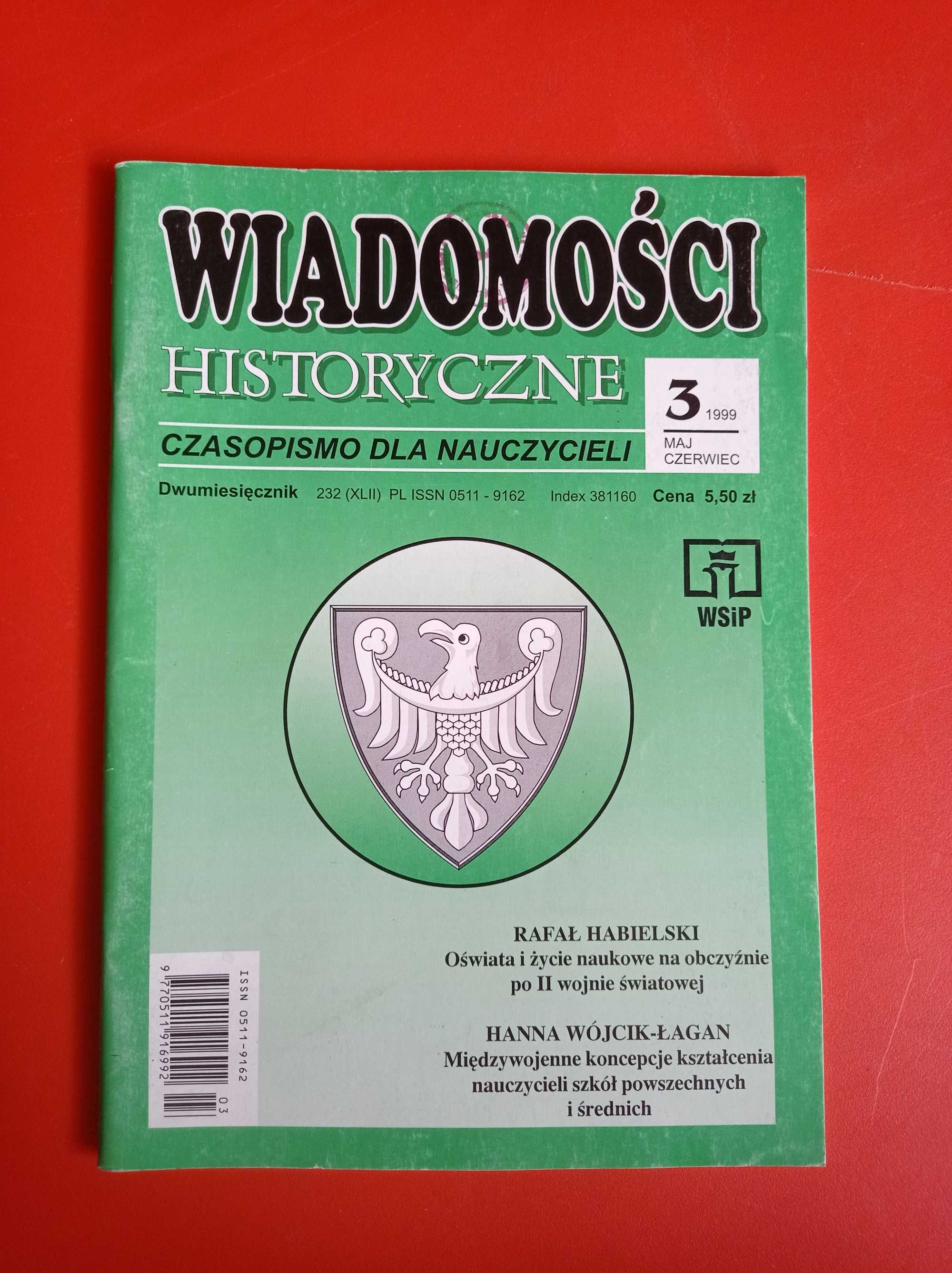 Wiadomości historyczne nr 3 maj/czerwiec 1999