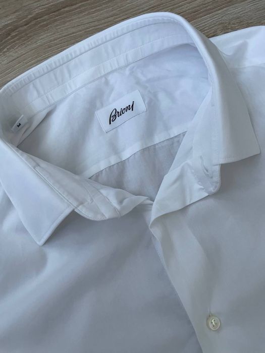 Сорочка brioni белая рубашка