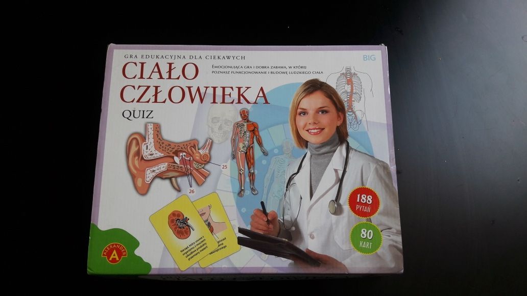 Gra edukacyjna Ciało Człowieka j.Nowa