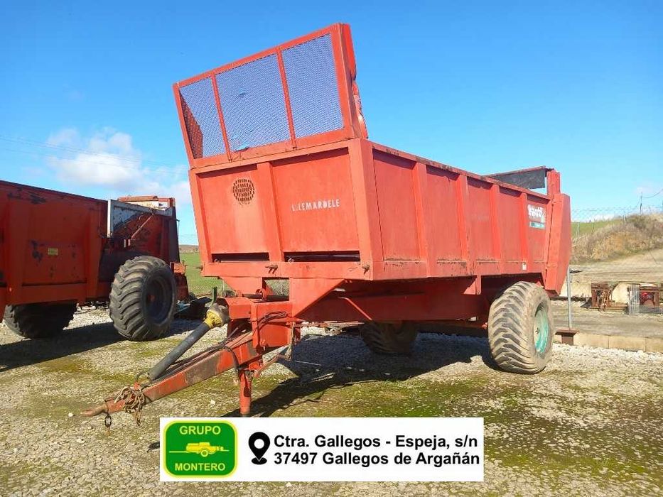 Reboque espalhador Jeantil 10T