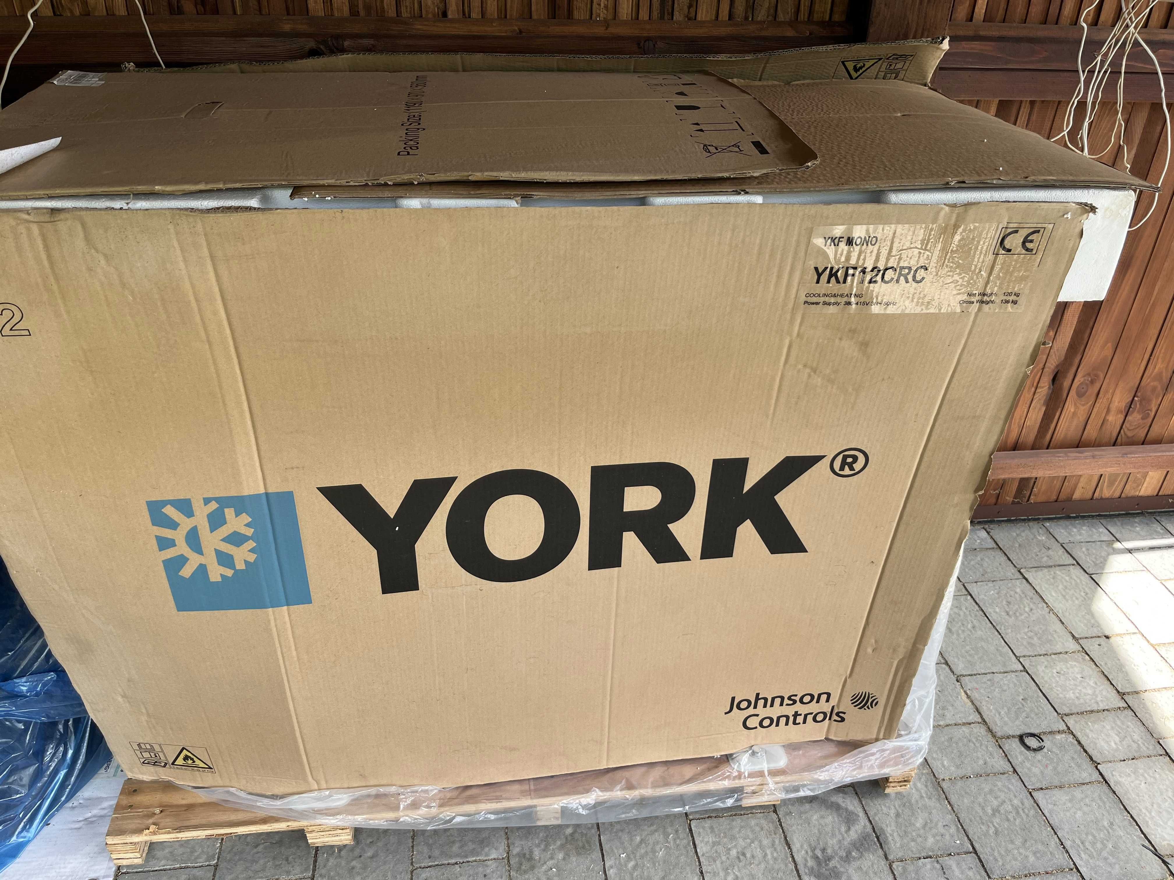 Pompa ciepła York YKF12CRC 12kW – NOWA