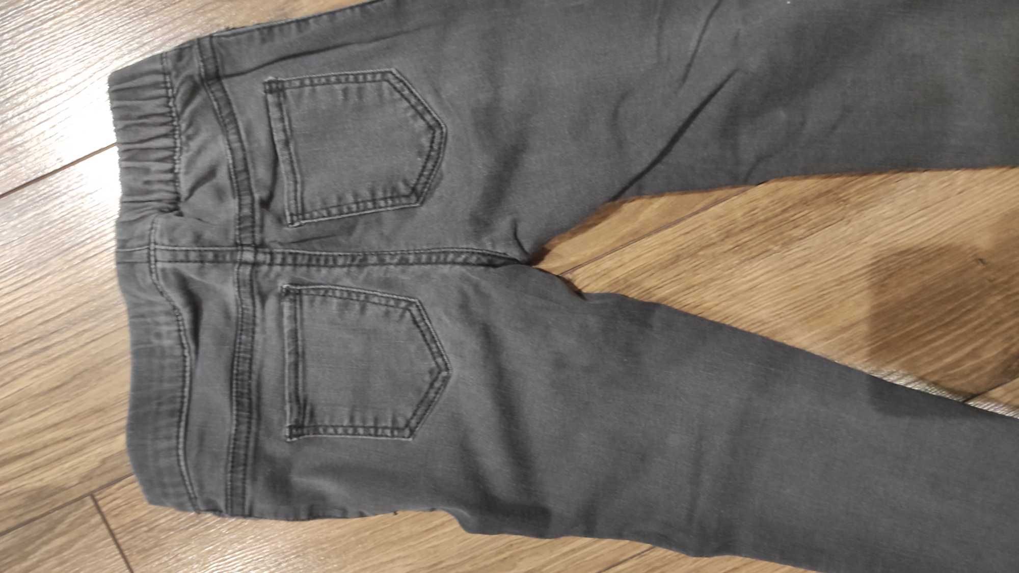 Jeggings spodnie dziewczęce H&M 110