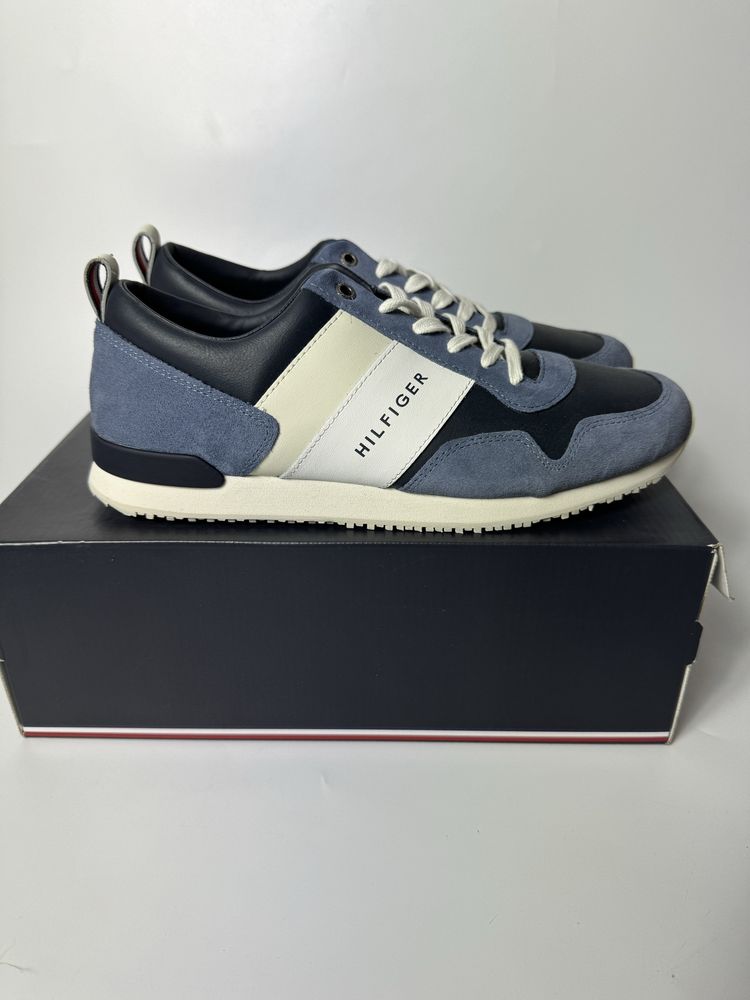 Nowe sneakersy meskie Tommy Hilfiger 41 skora outlet