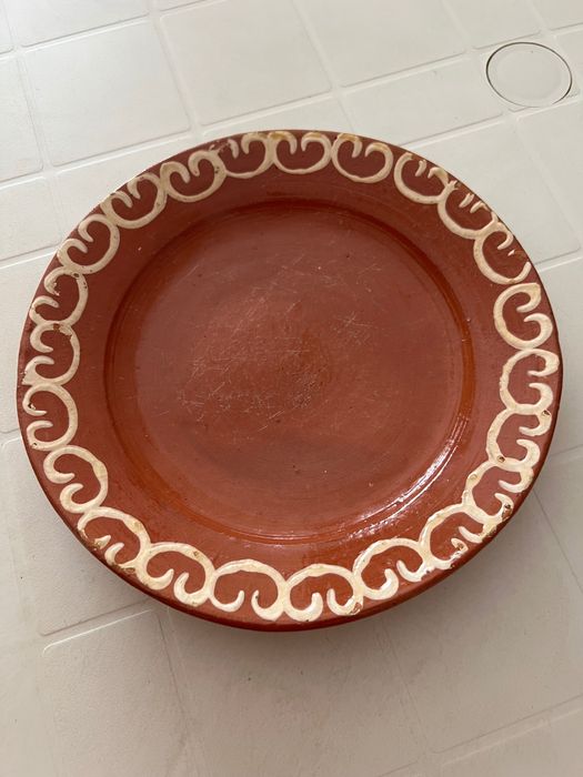 Conjunto louça em barro