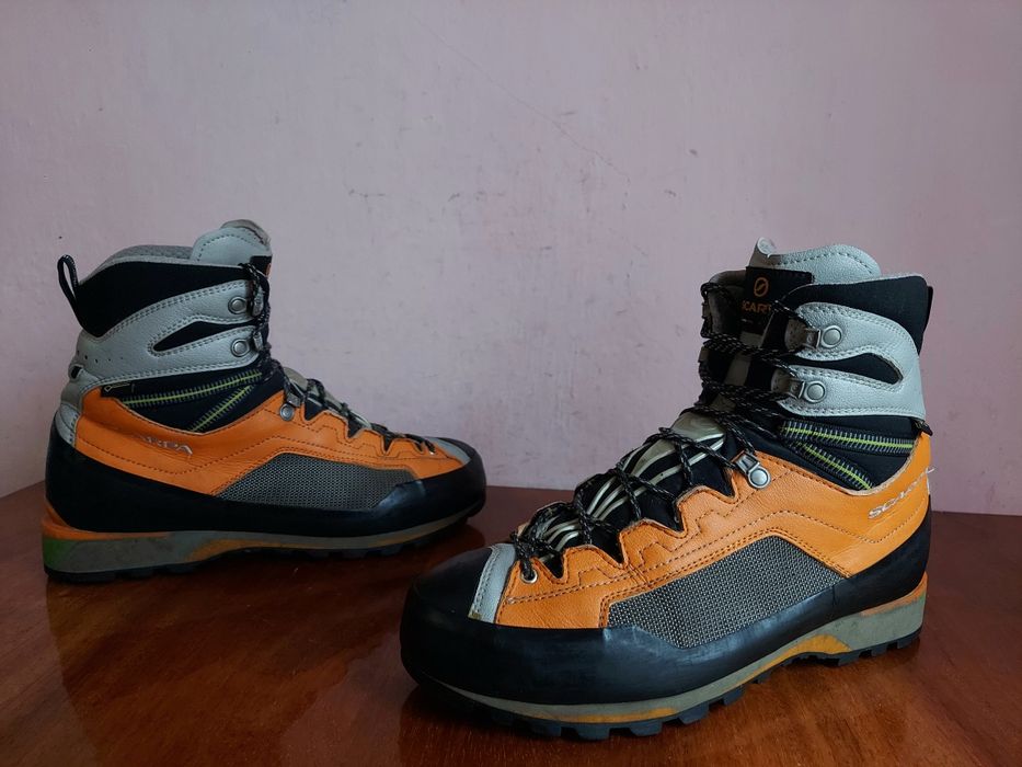 Черевики альпіністичні гірські фірми scarpa Rebel  gore tex vibram ори