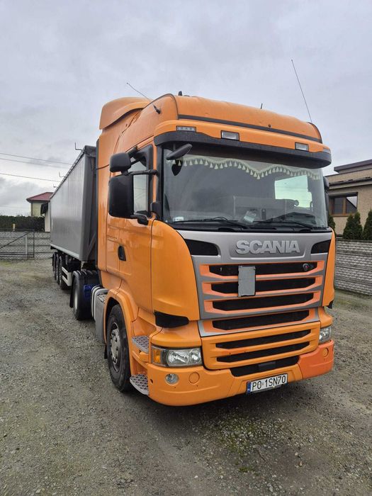 Scania R410 Highline Hydraulika, Ruch międzynarodowy, Serwisowana