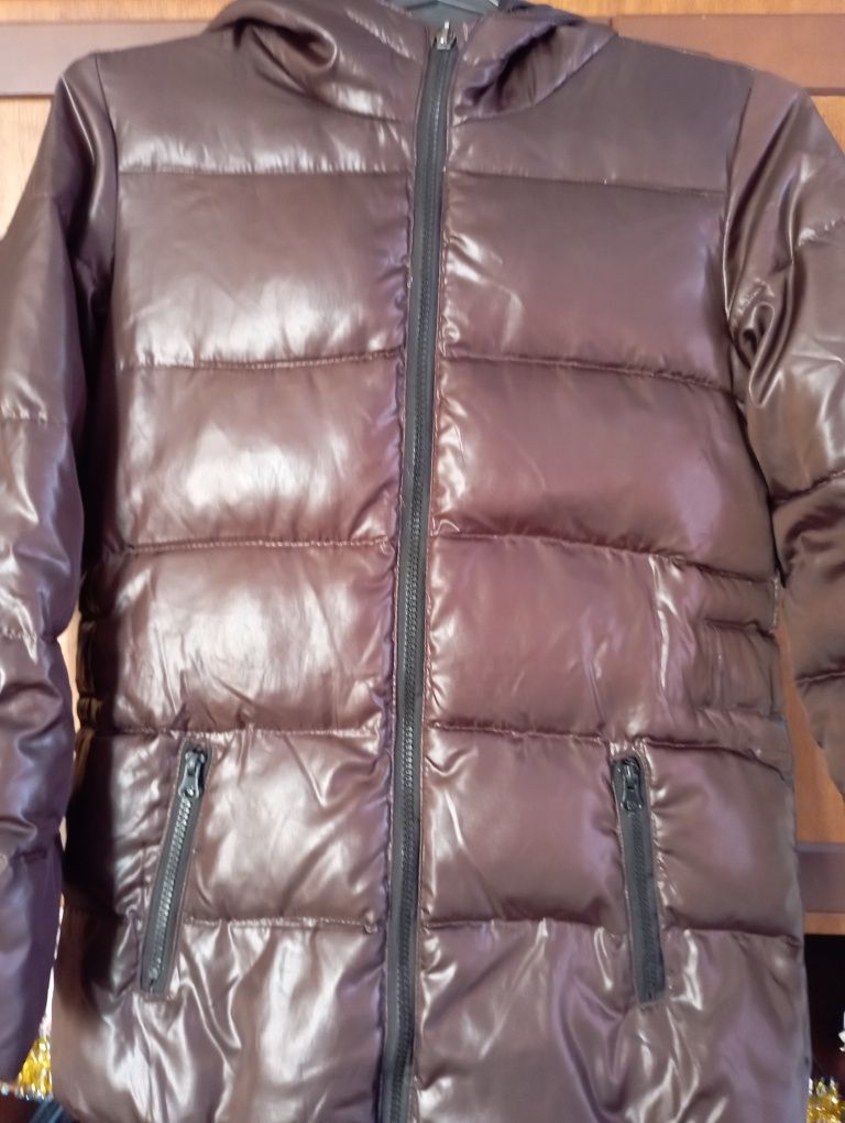 Куртка пуховик зима  для девочки "Zara", рост 152