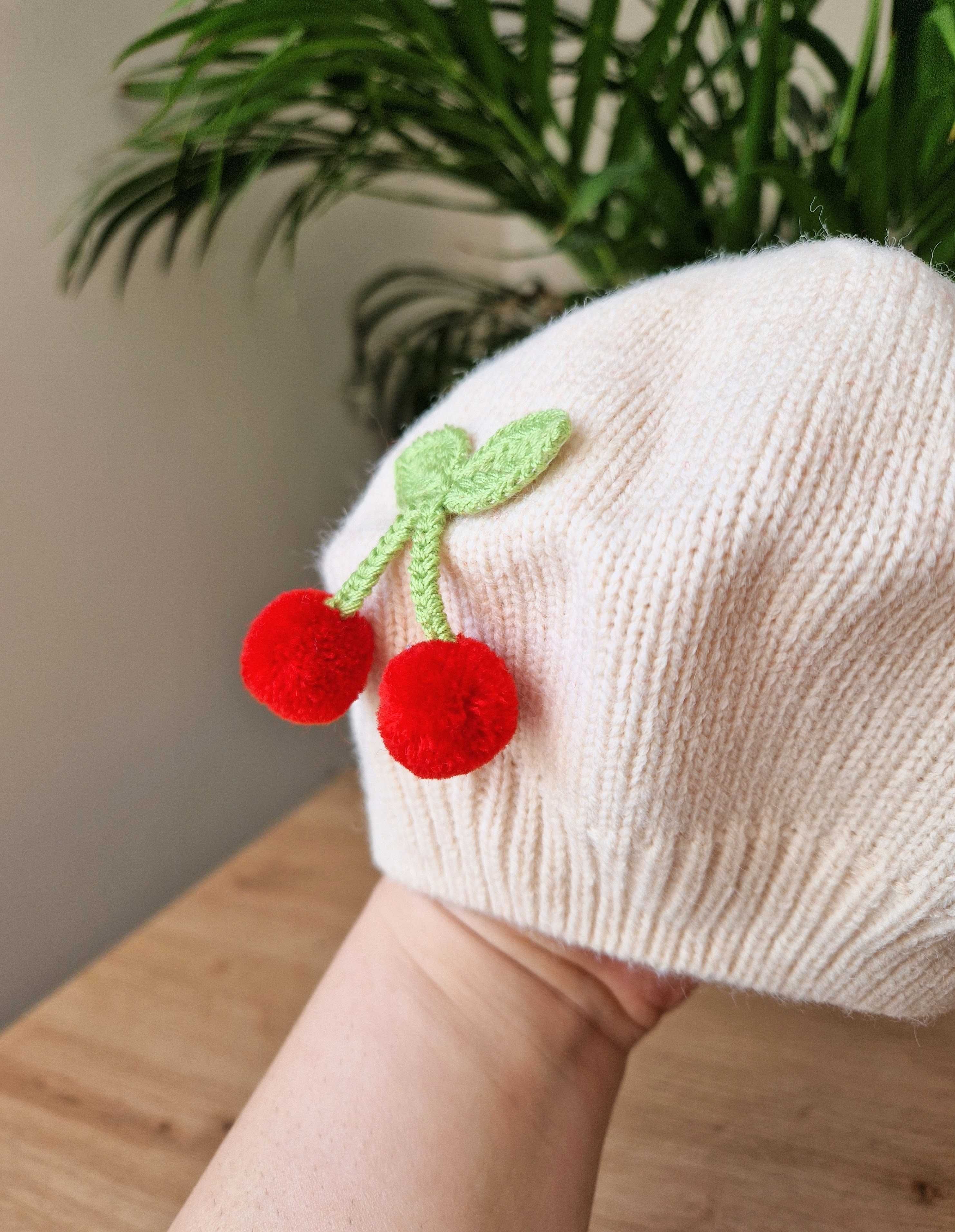 beret berecik czapka na wiosnę dla dziewczynki 1-3 latka