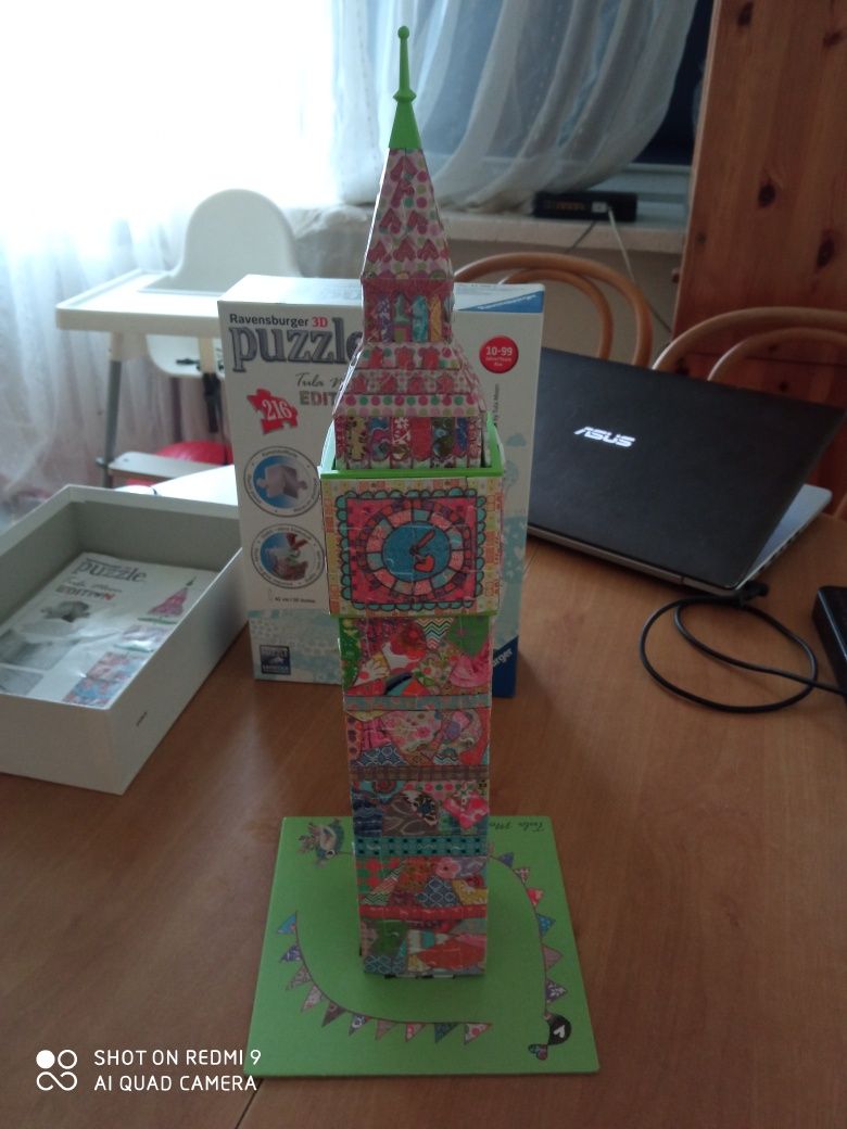 Puzzle 3 D big Ben ravensburger