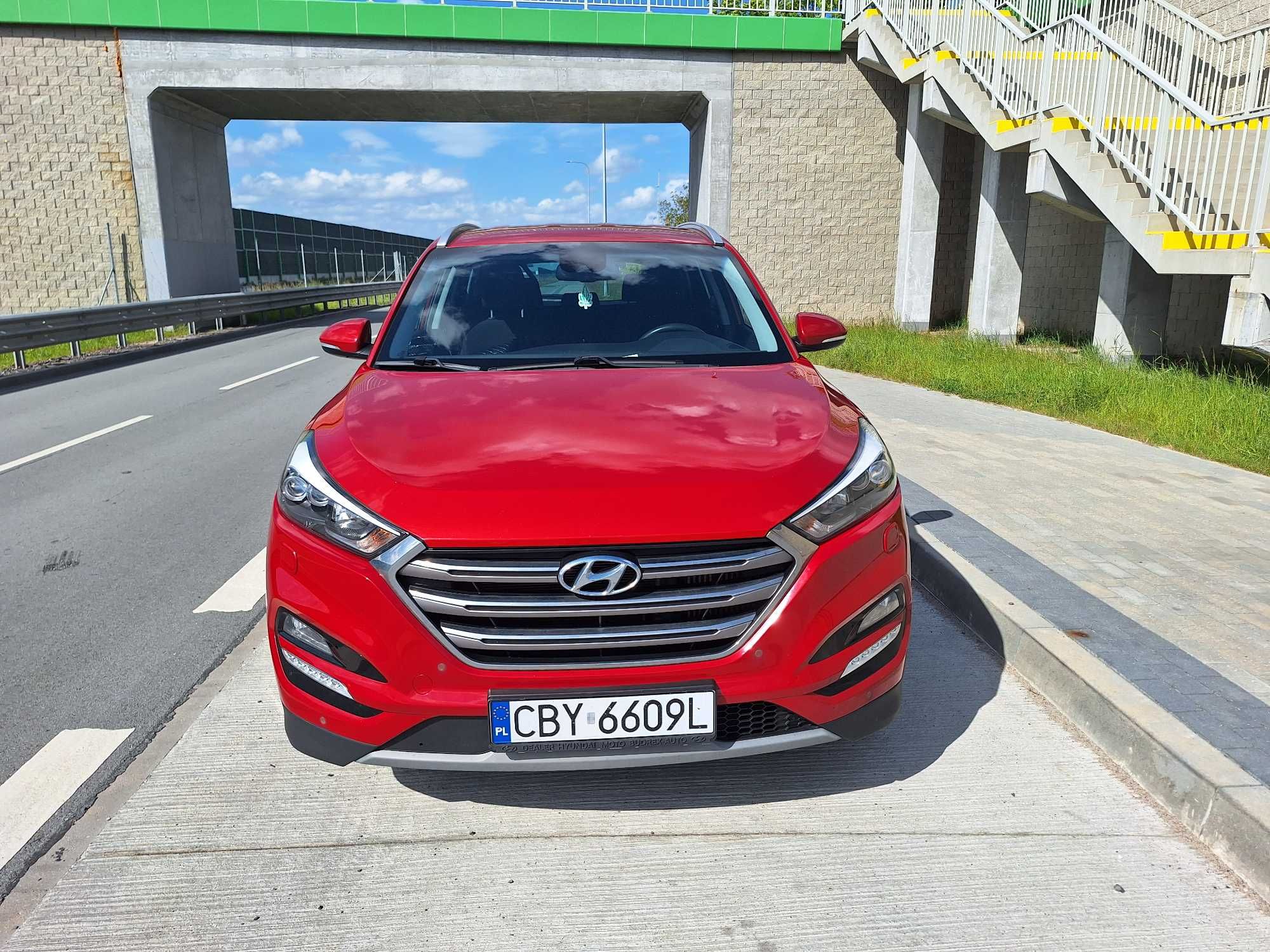 HYUNDAI TUCSON 2.0 CRDI 185/220km 79 tyś. przeb. SALON PL
