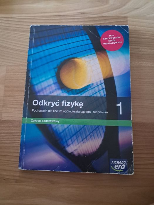 Odkryć fizykę 1 nowa era podręcznik