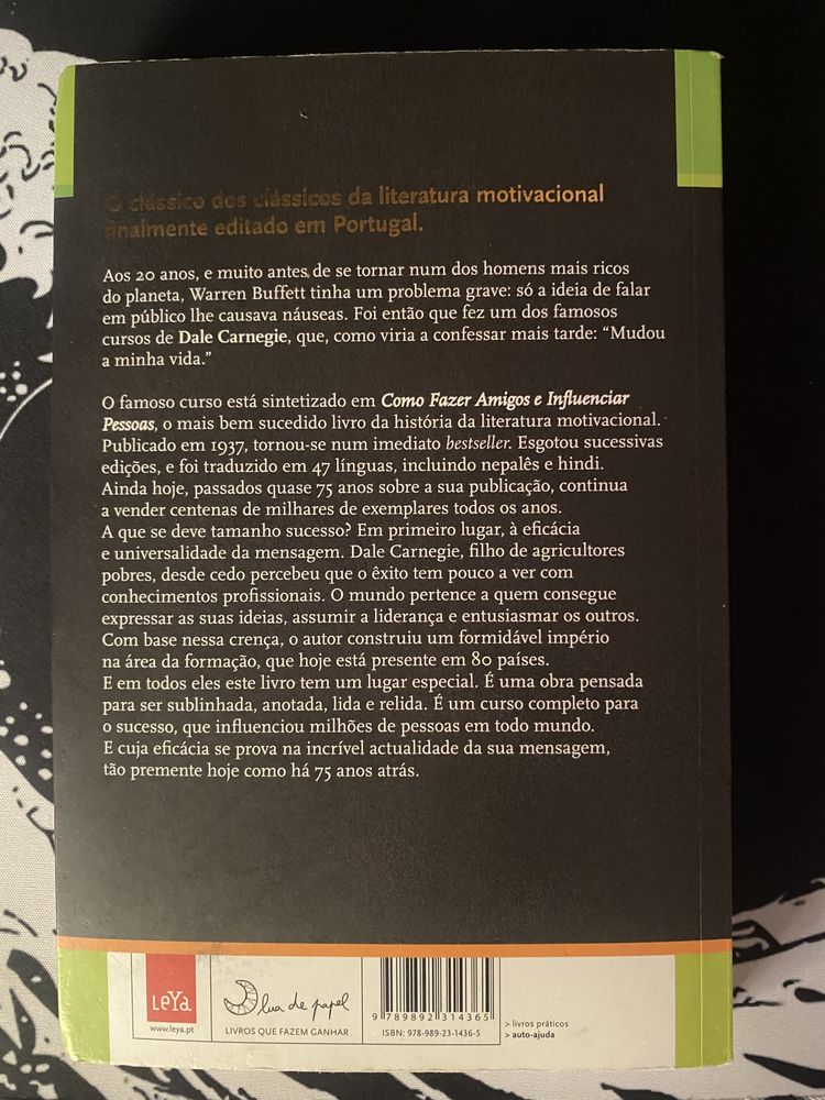 Livro - Como fazer amigos e influenciar pessoas