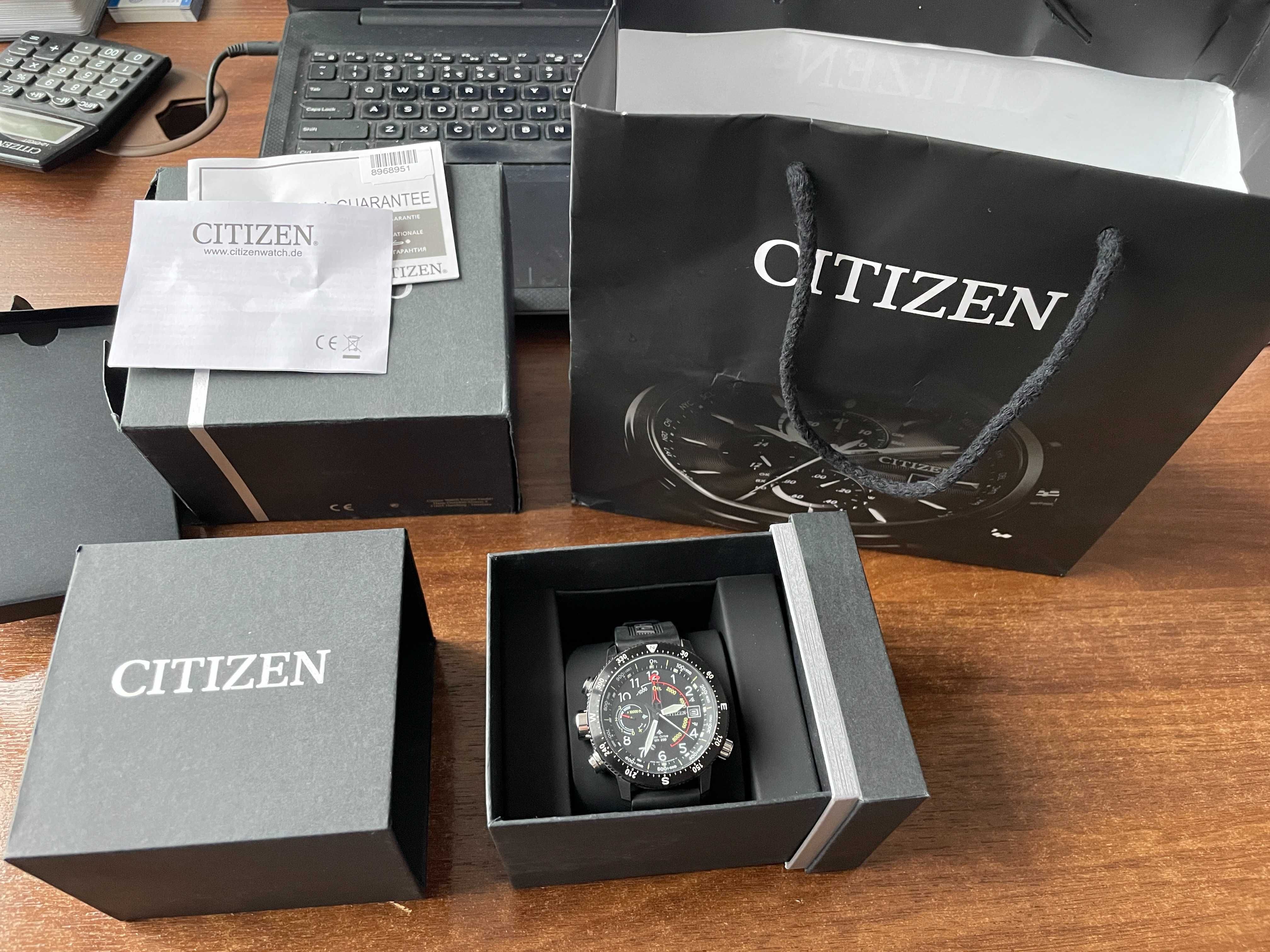 Zegarek męski Citizen Promaster Eco-Drive Sky Altichron Diver