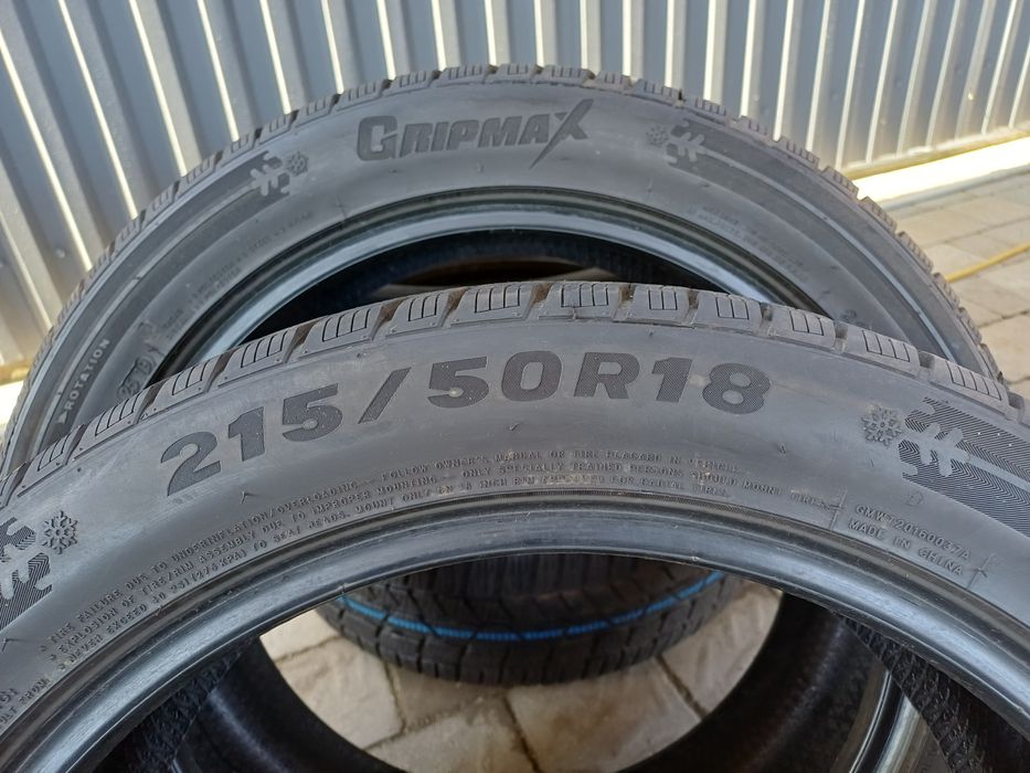 215 50 18 Gripmax Status Pro winter 99% зимові