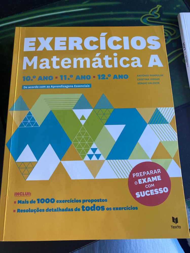 Livro exercícios matemática A