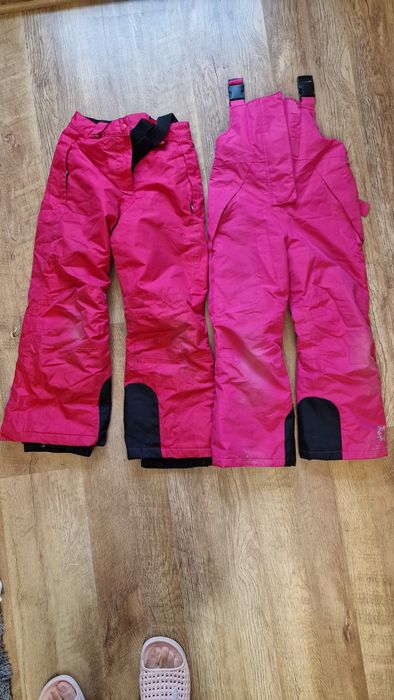 2pary spodni ctivit narciarskie na śnieg 110/116 I kolejny 122/128