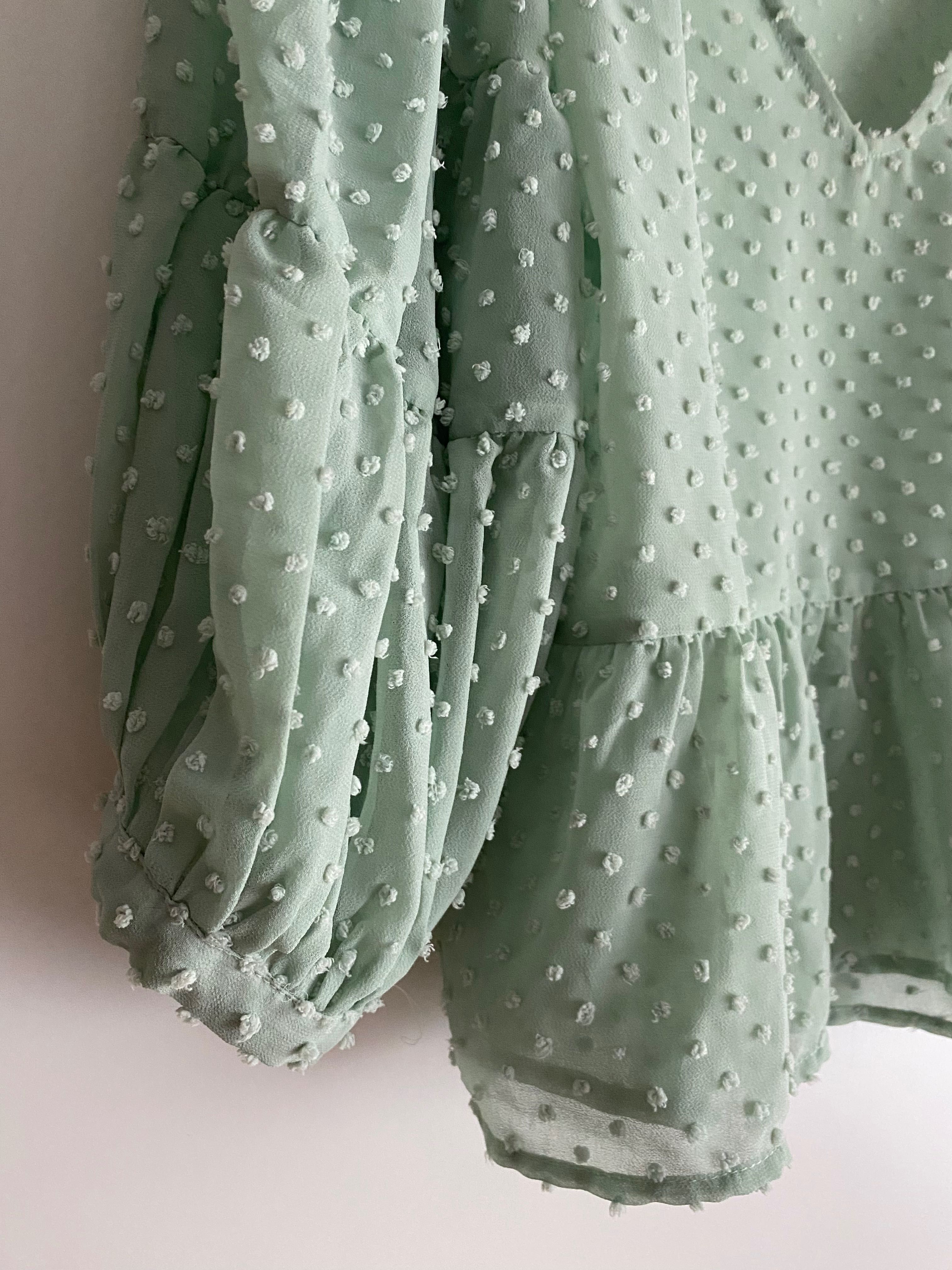 Blusa verde Stradivarius