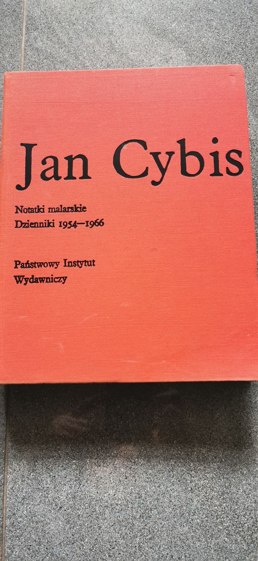 Notatki malarskie, dzienniki 1954 - 1966  Jan Cybis