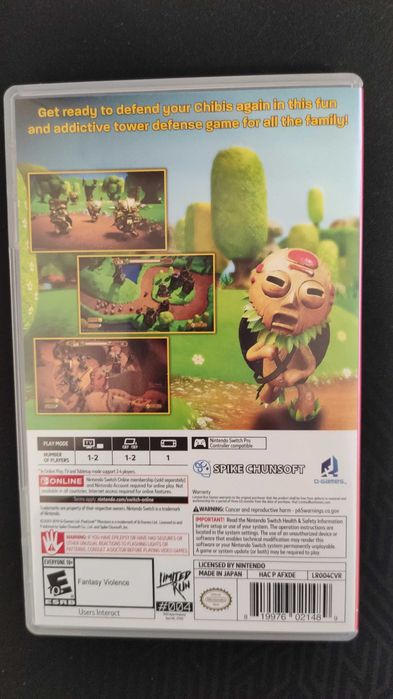 Pixel Junk Monsters 2 - Switch. Limited Run.