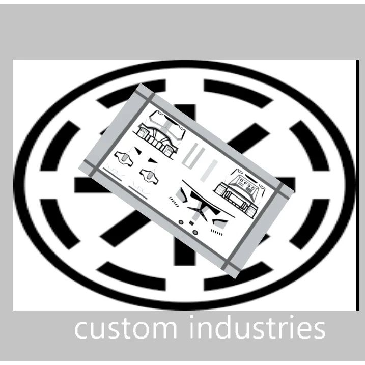 Kalkomania custom industries imperialne klony 3