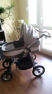 Wózek dla dziecka JEDO Fyn Alu Jedoline 2w1 gondola+spacerówka