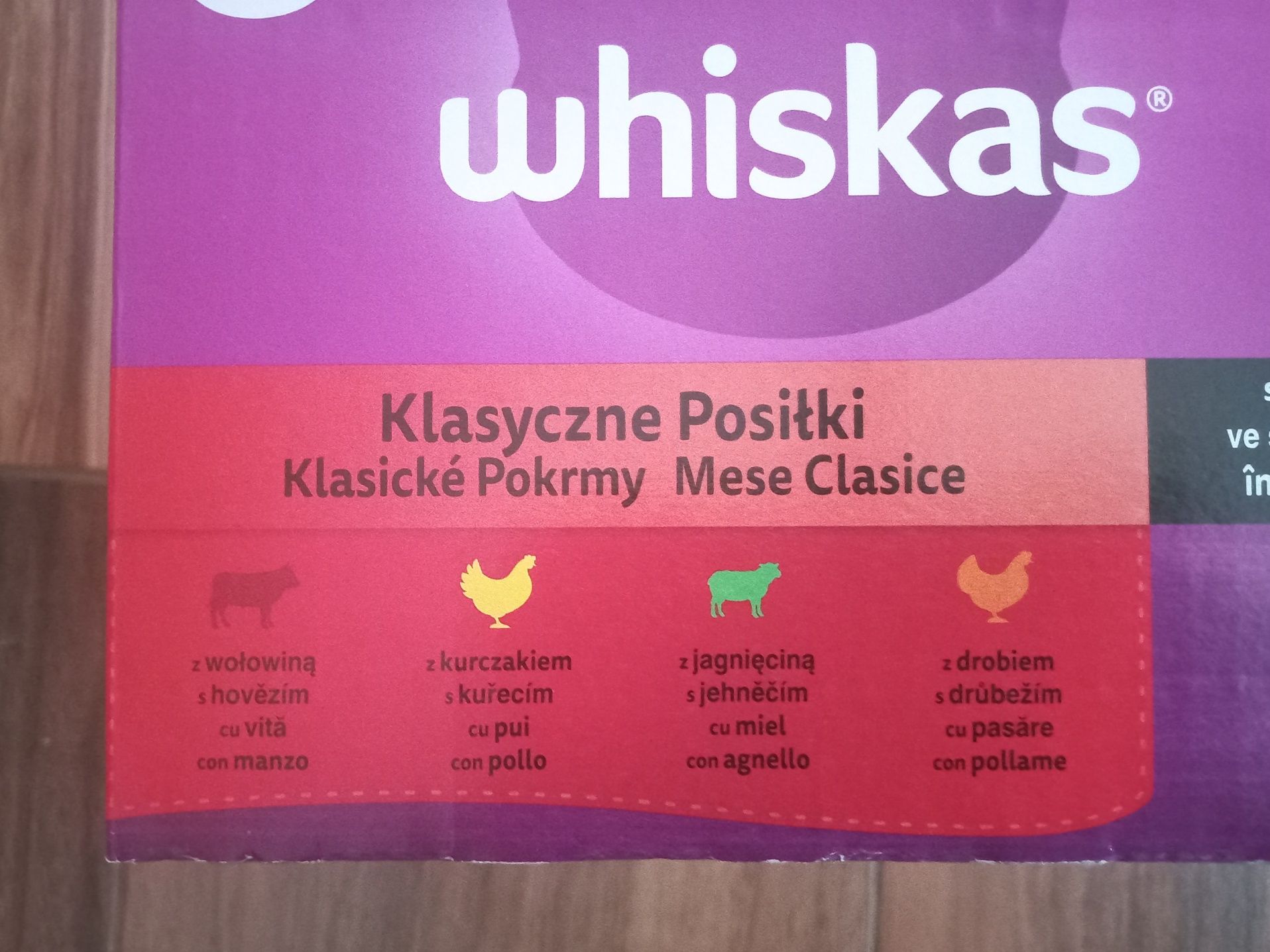 Whiskas Klasyczne Posiłki 80×85g w sosie