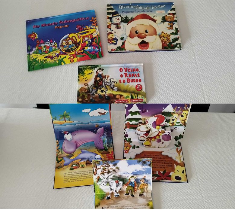 Livros infantis Vários Venda por atado ou unidade