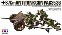 Model do sklejania 1:35 Tamiya 35035 działo Ger. 37mm Anti-tank