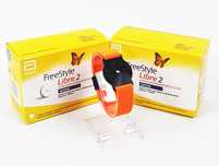 Opaska ochronna - Sensor FreeStyle Libre 2 - POMARANCZOWA -szybka wys.