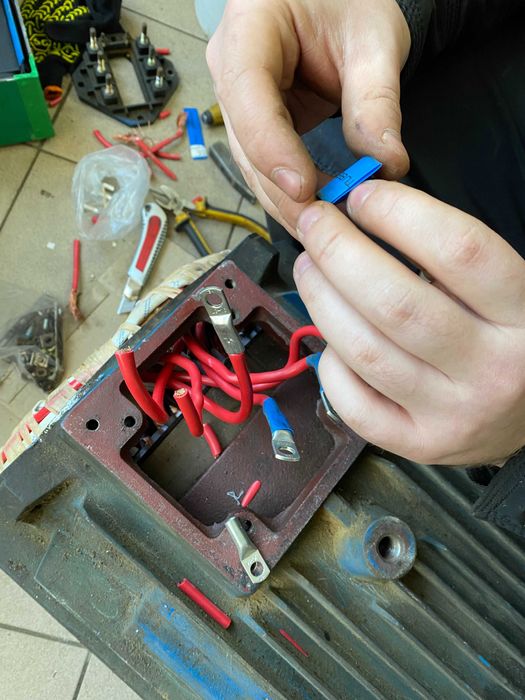 Перемотка великих двигунів 220V,380V.Майстерня,Дніпро
