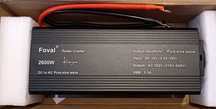 Foval 2600 w / foval 2200 w / inverter / синус / інвертори / pure sine