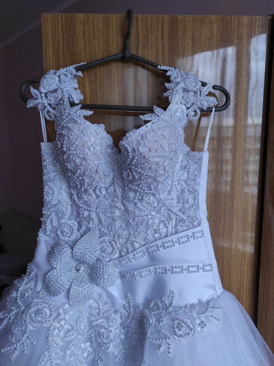 Свадебное платье размер М новое