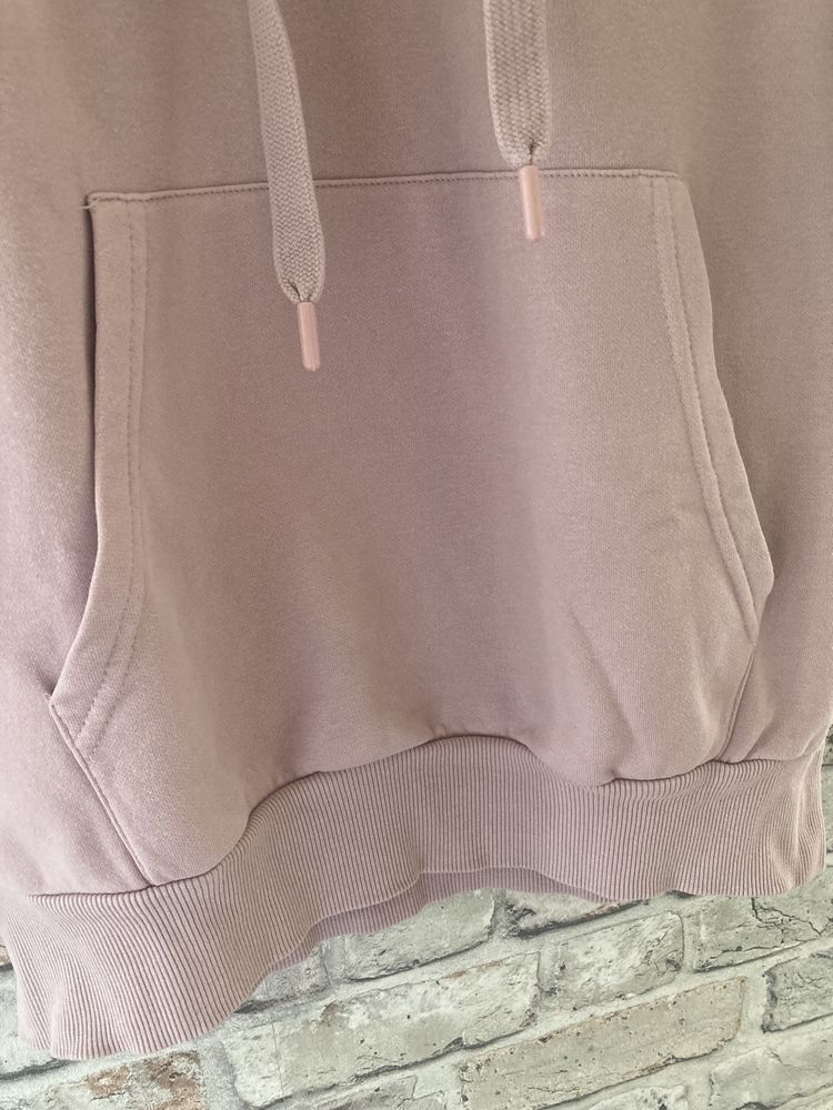 Bluza młodzieżowa z kapturem w kolorze pastelowego fioletu