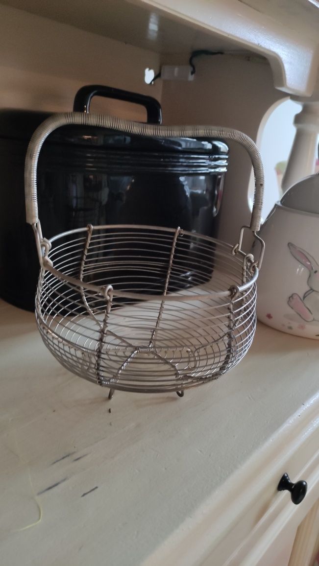 Koszyka aluminiowy koszyczek na jajka Wielkanoc