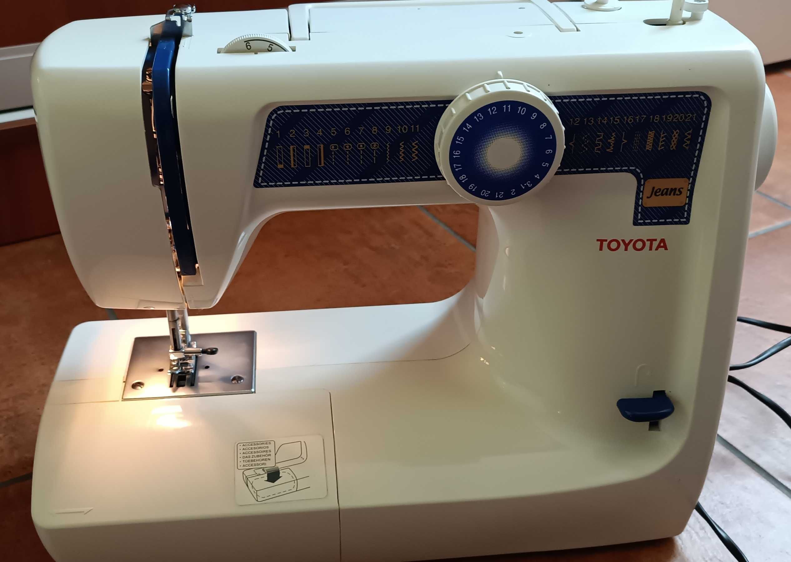Універсальна побутова швейна машина TOYOTA JB 04 Jeans.